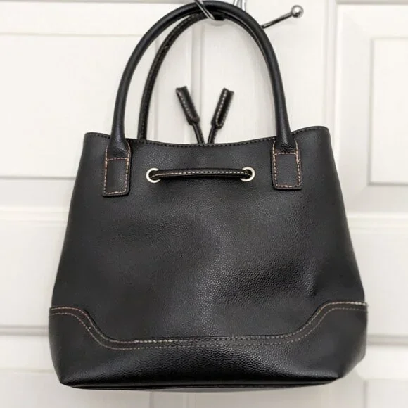 TOMMY HILFIGER Women's Handbag Shoulder Bag Small Satchel Black